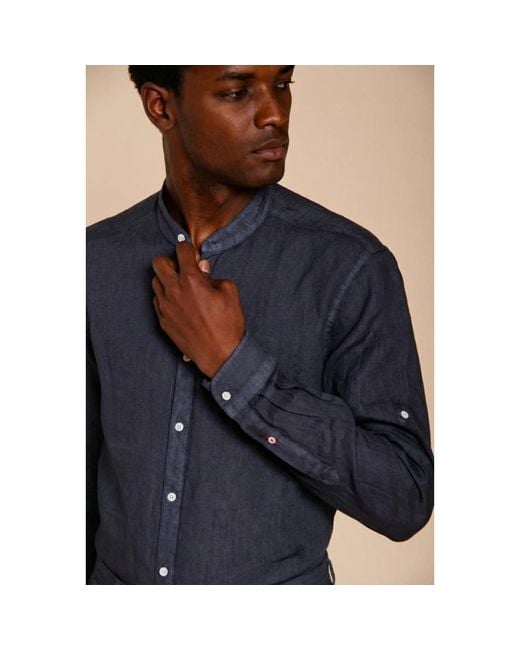 Mason's Blue Casual Shirts for men