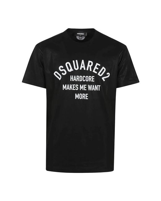 T-Shirts di DSquared² in Black da Uomo