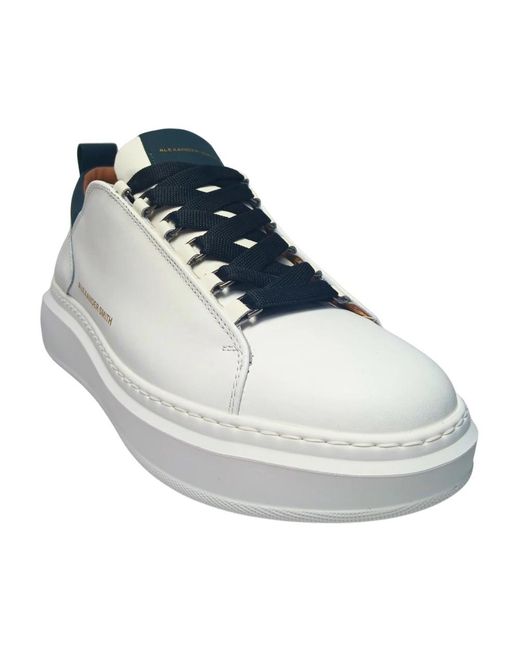Alexander Smith Blue Sneakers for men