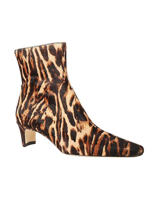 Staud Brown Heeled Boots