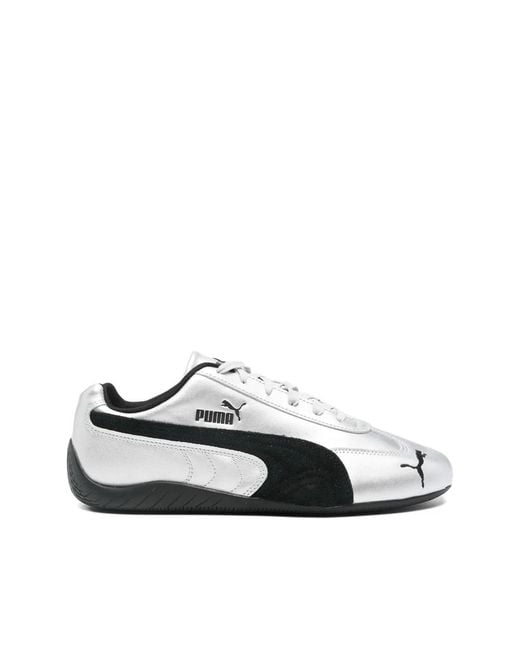 PUMA White Speedcat Metallic for men