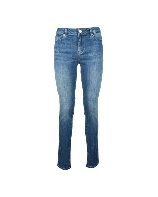 Skinny Jeans Love Moschino en coloris Blue