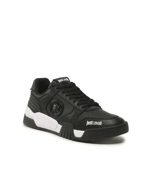 Just Cavalli Black Sneakers for men