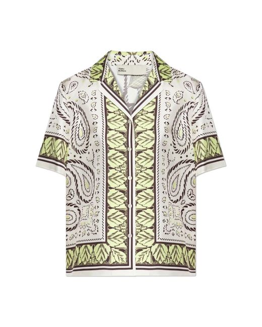 Shirts Tory Burch de color Natural