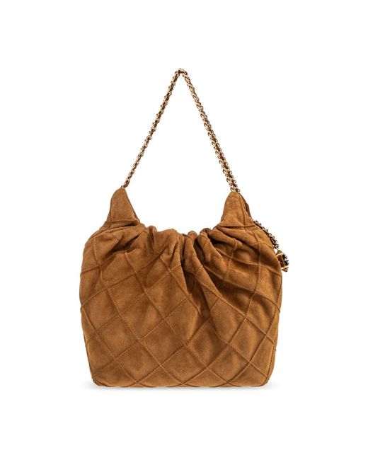 Tory Burch Brown Bucket Bags