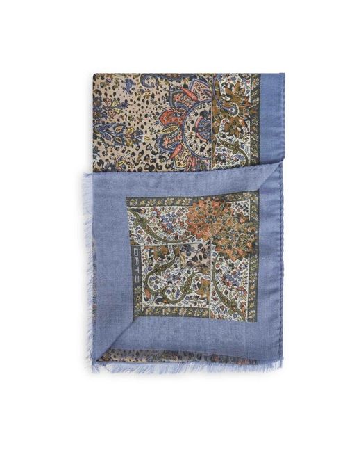 Etro Gray Winter Scarves
