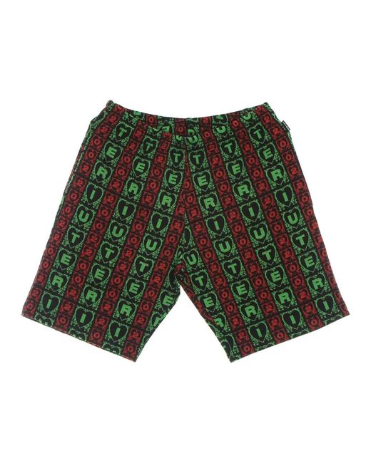 Iuter Green Casual Shorts for men