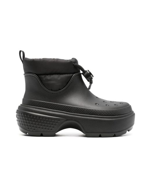 CROCSTM Black Rain Boots for men