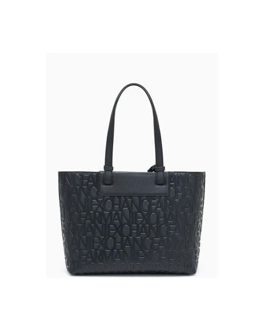 ARMANI EXCHANGE Blue Shopping Bags