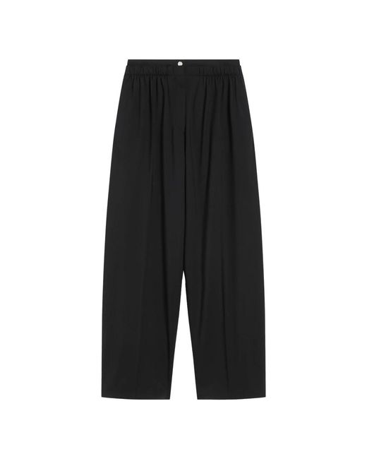 Max Mara Black Wide Trousers
