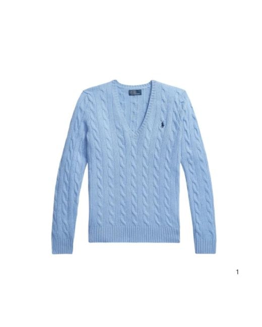 Ralph Lauren Kimberly-Lange Mouw Trui in het Blue