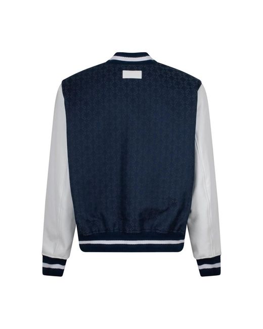 Givenchy Blue Bomber Jackets for men