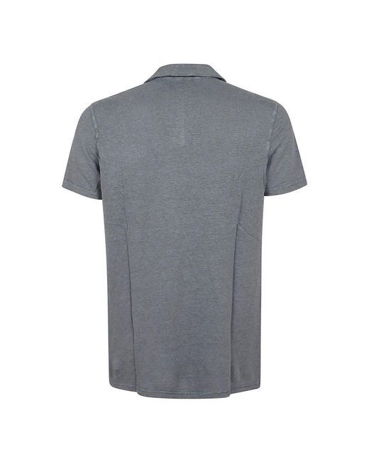 Majestic Filatures Gray Polo Shirts for men