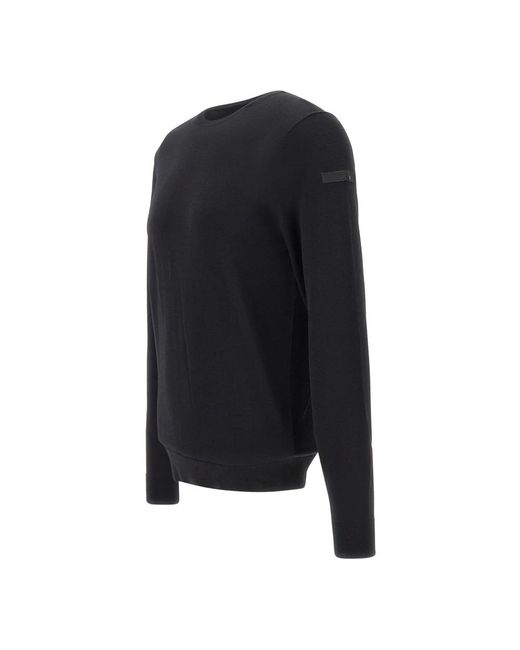 Rrd Blue Round-Neck Knitwear for men