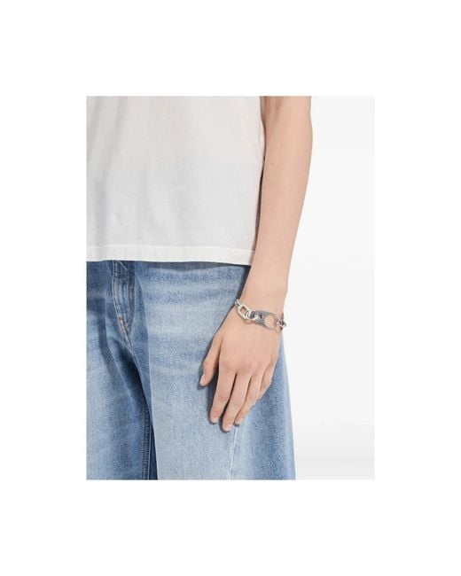 MM6 by Maison Margiela Metallic Bracelets for men