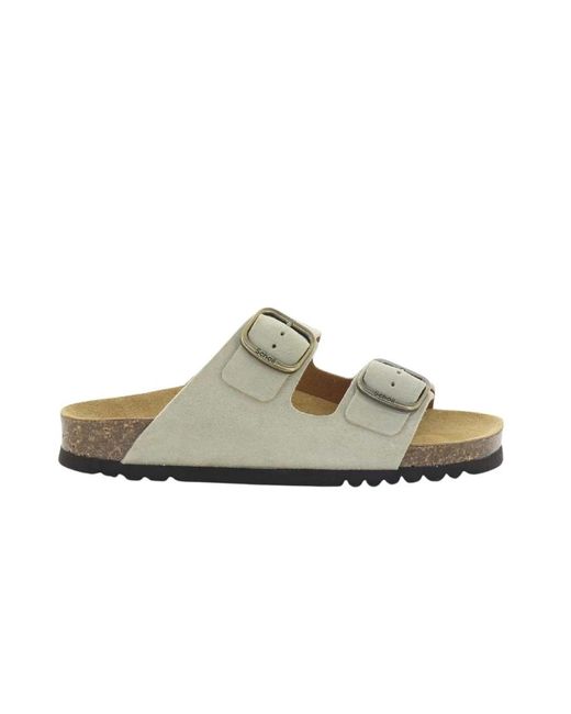 Sliders Scholl en coloris Natural