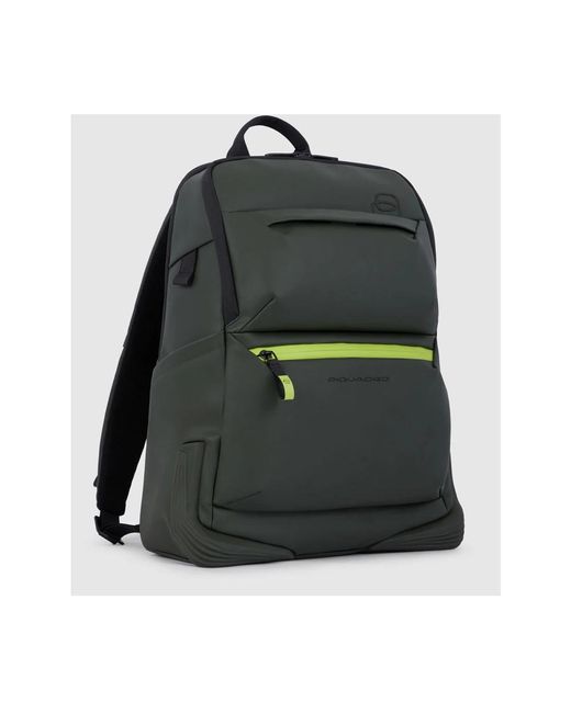 Piquadro Computer ipad pro rucksack in Green für Herren