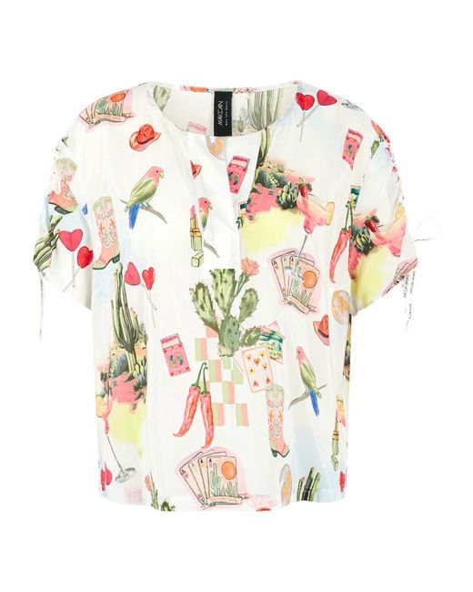 Marc Cain White Blouses