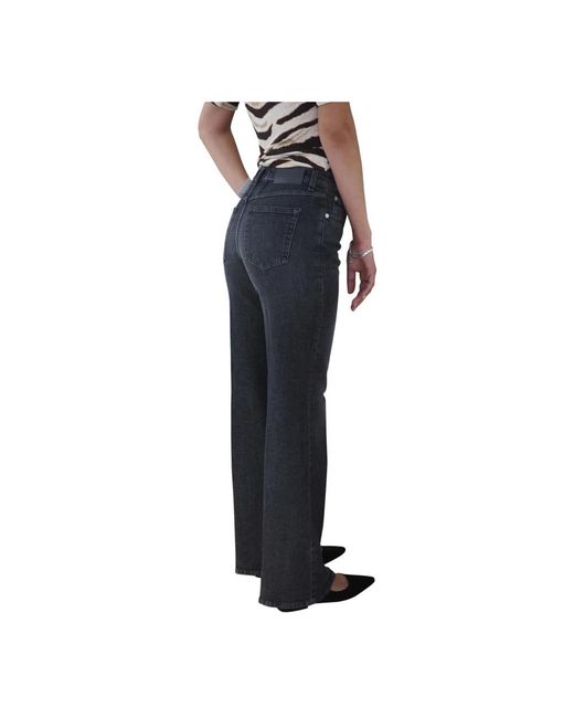 Boot-Cut Jeans Closed de color Blue