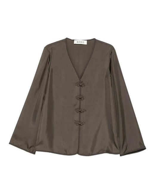 Blouses di Rohe in Brown