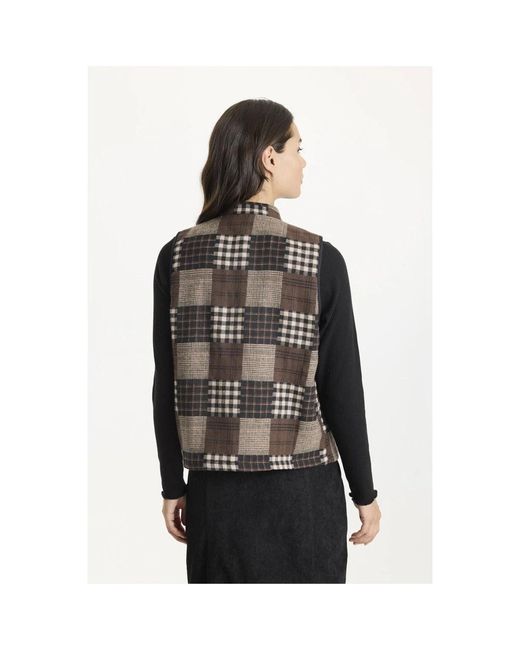 Vests iN FRONT en coloris Black
