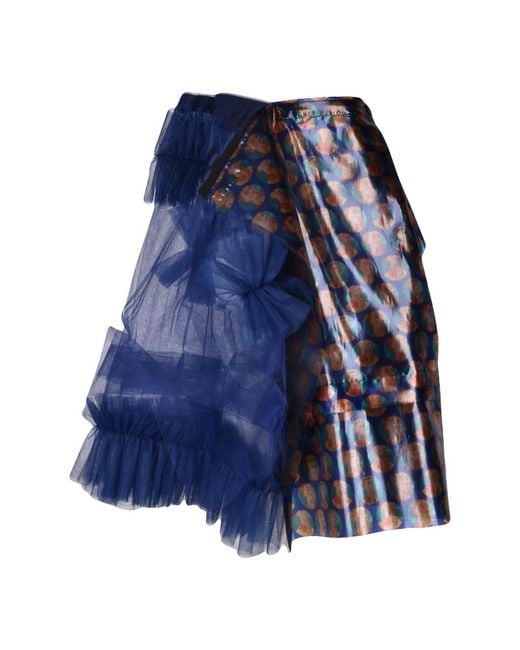 Comme des Garçons Gonna in het Blue