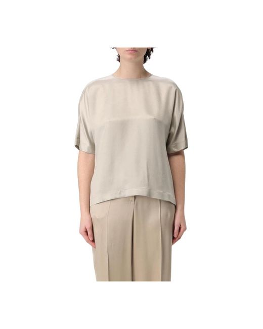 Blouses Giorgio Armani de color Natural