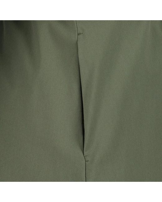 Jane Lushka Green Stilvolles army hemdkleid