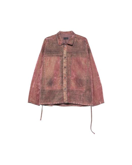 Haikure Denim Jacket in het Red
