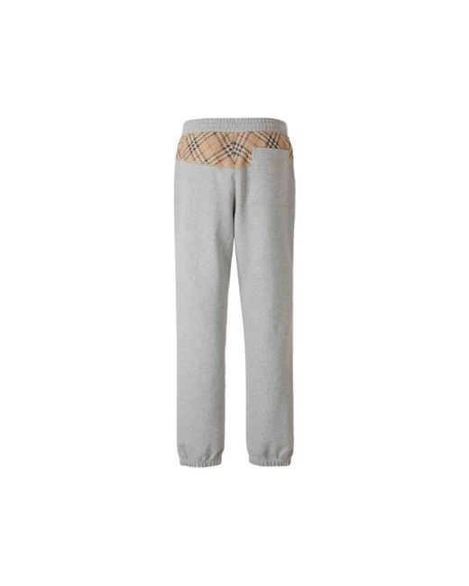 Burberry Gray Sweatpants for men
