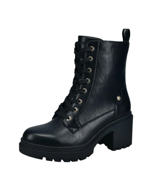 Bagatt Black Lace-Up Boots