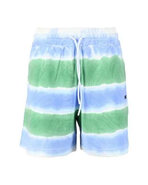 MSGM Green Casual Shorts