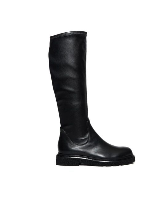 Guglielmo Rotta Black High Boots