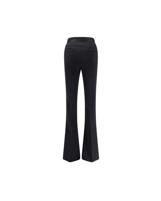 Elisabetta Franchi Black Wide Trousers
