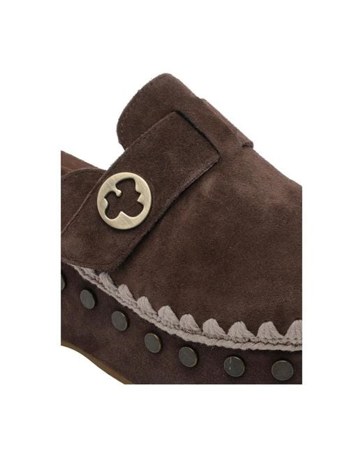 Mou Brown Wedges