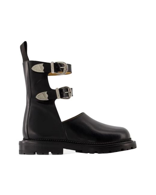 Toga Black Ankle Boots