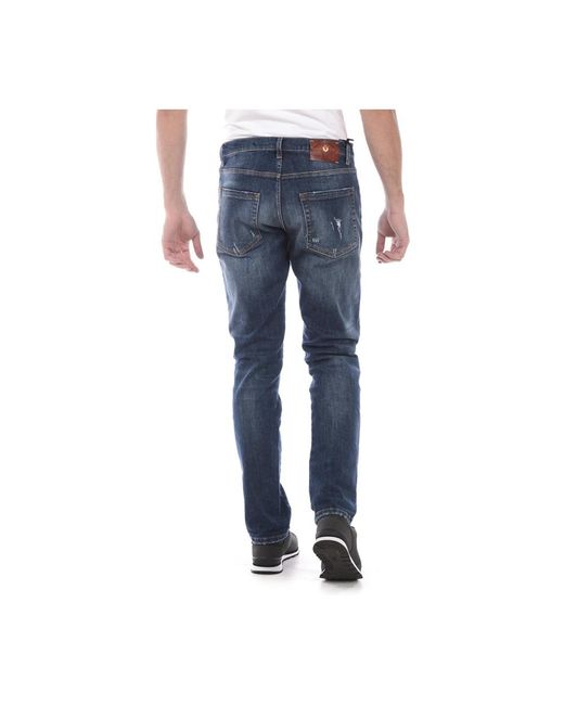 Daniele Alessandrini Blue Slim Fit Jeans for men