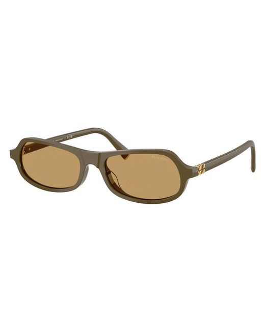Miu Miu Metallic Sunglasses
