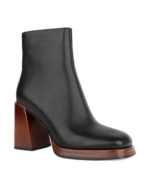 Linda Baumann Black Heeled Boots