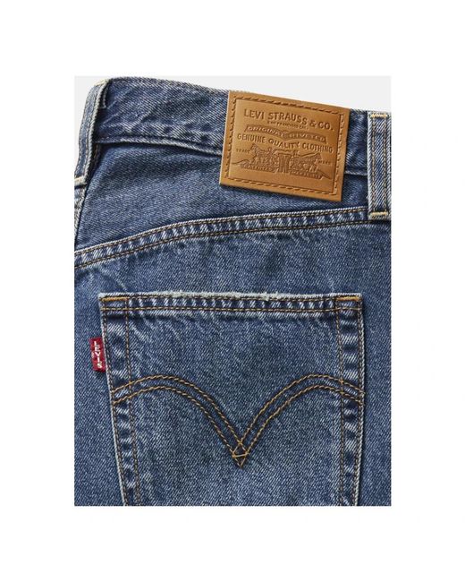 Levi's Blue Straight Jeans