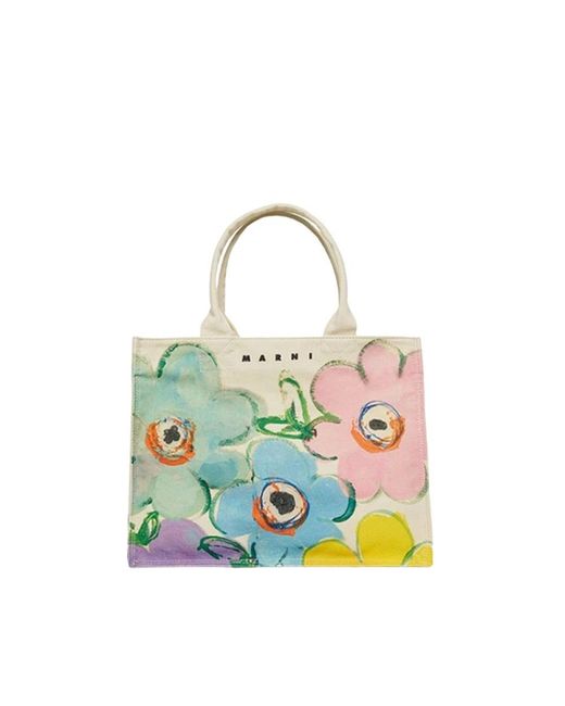 Marni Green Tote Bags