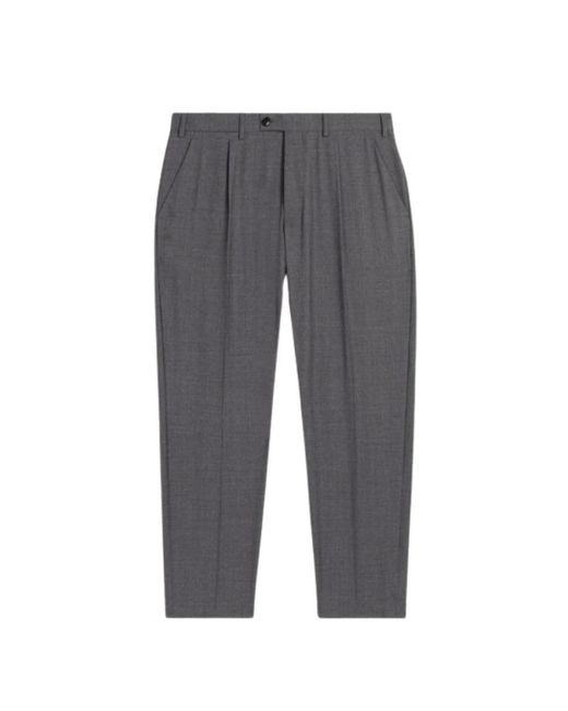 Mackintosh Gray Suit Trousers for men