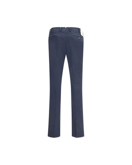PT Torino Blue Suit Trousers for men