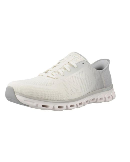 Running Shoes Skechers de color White