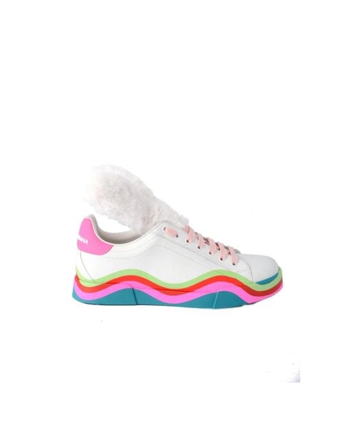 Dolce & Gabbana White Sneakers