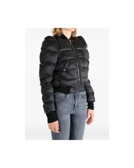 Rick Owens Black Down Jackets