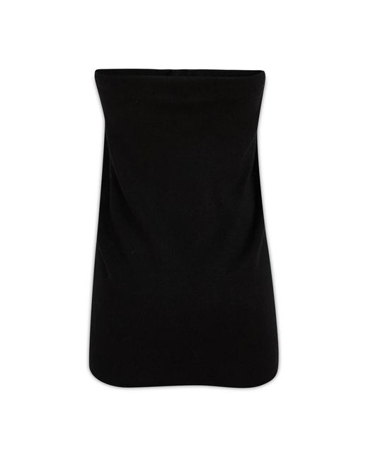 Sleeveless Tops Akep de color Black
