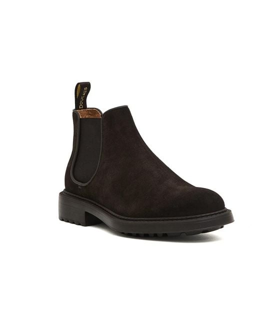 Doucal's Black Chelsea Boots for men