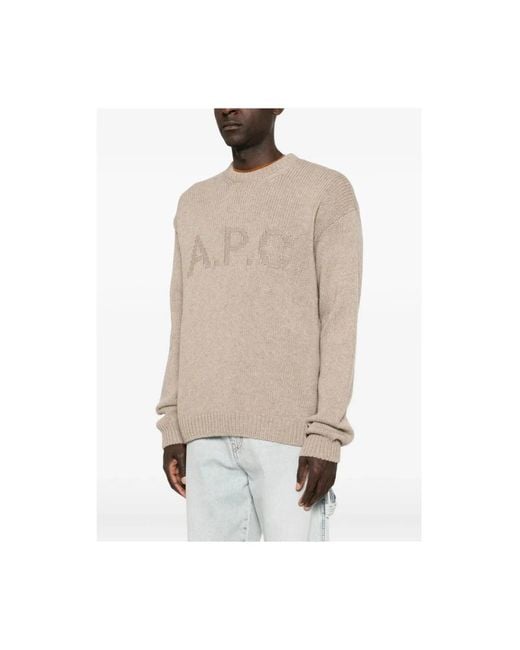 A.P.C. Pullover in Brown für Herren