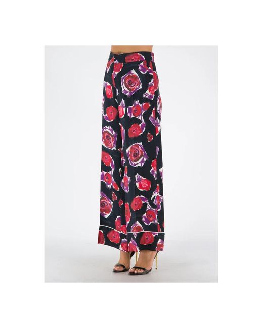 Marni Red Wide Trousers